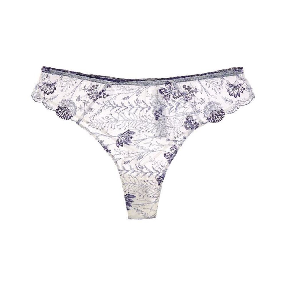 Passionata Womens  Chloe Lace Tanga, Purple